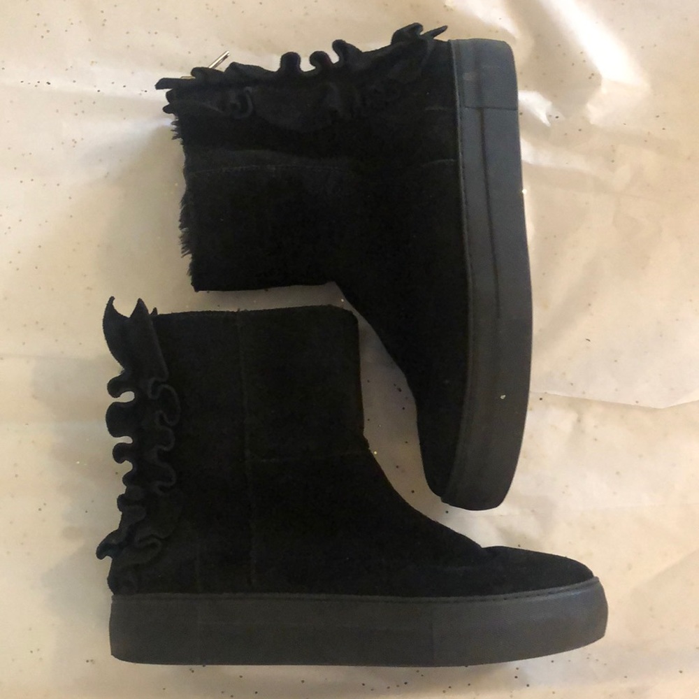 J Slides Fleece Lined Sneaker Boot